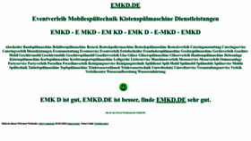 What Emkd.de website looks like in 2024 