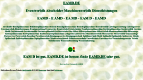 What Eamd.de website looks like in 2024 