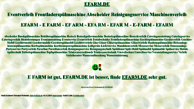 What Efarm.de website looks like in 2024 