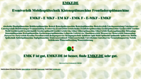 What Emkf.de website looks like in 2024 