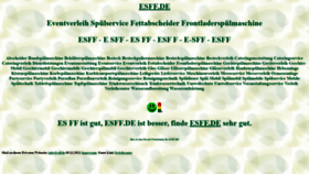 What Esff.de website looked like in 2024 (2 years ago)