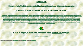 What Emhk.de website looks like in 2024 