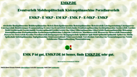What Emkp.de website looks like in 2024 