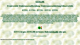 What Ettg.de website looks like in 2024 