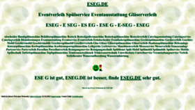 What Eseg.de website looked like in 2024 (1 year ago)
