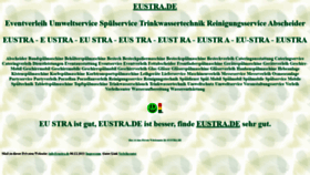What Eustra.de website looks like in 2024 