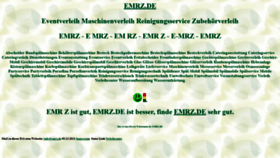 What Emrz.de website looks like in 2024 