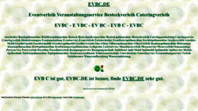 What Evbc.de website looked like in 2024 (1 year ago)
