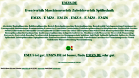 What Emzs.de website looked like in 2024 (1 year ago)