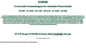 What Evaw.de website looked like in 2024 (1 year ago)