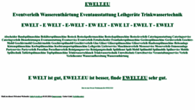What Ewelt.eu website looked like in 2024 (1 year ago)