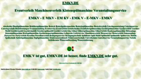 What Emkv.de website looks like in 2024 