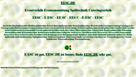What Eesc.de website looked like in 2024 (1 year ago)