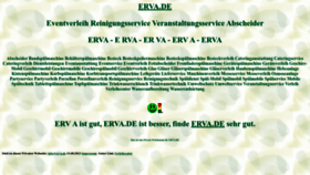 What Erva.de website looked like in 2024 (1 year ago)