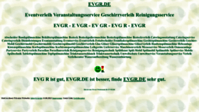 What Evgr.de website looks like in 2024 