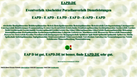 What Eapd.de website looks like in 2024 