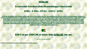 What Epdg.de website looks like in 2024 