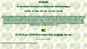 What Eusd.de website looks like in 2024 