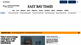 What Eastbaytimes.com website looks like in 2024 
