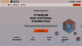 What Ethpool.org website looks like in 2024 