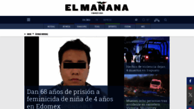 What Elmanana.com website looks like in 2024 