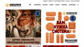 What Elitarium.ru website looked like in 2024 (2 years ago)