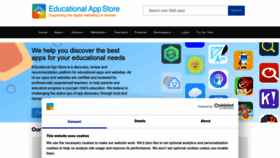 What Educationalappstore.com website looks like in 2024 
