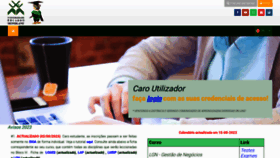 What Ensino.uem.mz website looks like in 2024 
