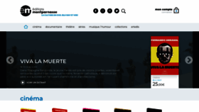 What Editionsmontparnasse.fr website looks like in 2024 