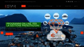 What Estargroup.it website looked like in 2024 (1 year ago)