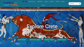 What Explorecrete.com website looks like in 2024 