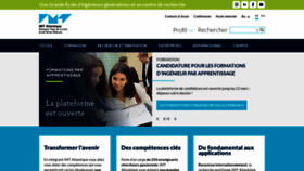What Emn.fr website looks like in 2024 