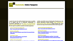 What Euskomedia.org website looked like in 2024 (1 year ago)