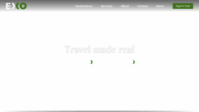 What Exotravel.com website looks like in 2024 