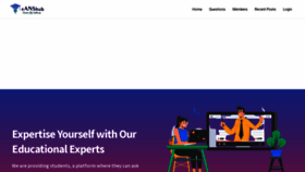 What Eanshub.com website looks like in 2024 
