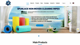 What Ecotec-nonwoven.com website looks like in 2024 