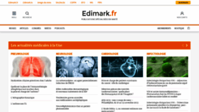 What Edimark.fr website looks like in 2024 