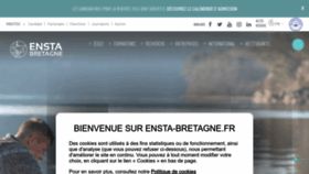 What Ensta-bretagne.fr website looks like in 2024 