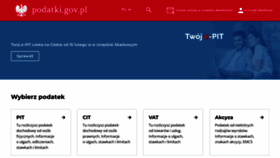 What E-deklaracje.gov.pl website looks like in 2024 