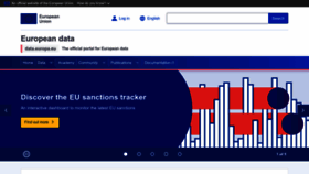 What Europeandataportal.eu website looks like in 2024 