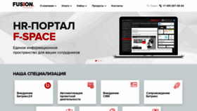 What Efusion.ru website looks like in 2024 