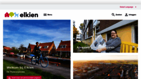 What Elkien.nl website looks like in 2024 