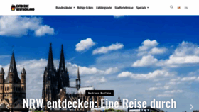 What Entdecke-deutschland.de website looks like in 2024 