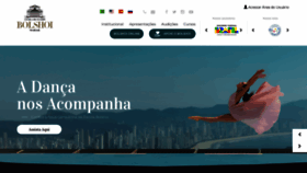 What Escolabolshoi.com.br website looks like in 2024 