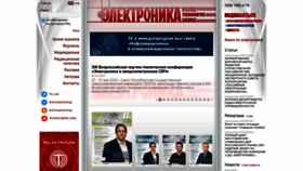 What Electronics.ru website looked like in 2024 (2 years ago)