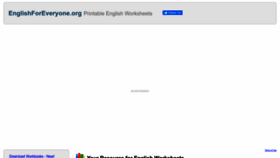 What Englishforeveryone.org website looks like in 2024 