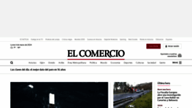 What Elcomerciodigital.com website looks like in 2024 
