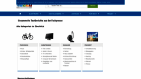What Etest.de website looked like in 2024 (1 year ago)