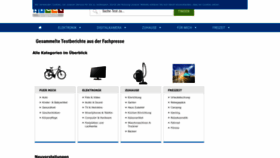 What Etest.de website looks like in 2024 