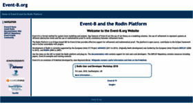 What Event-b.org website looks like in 2024 